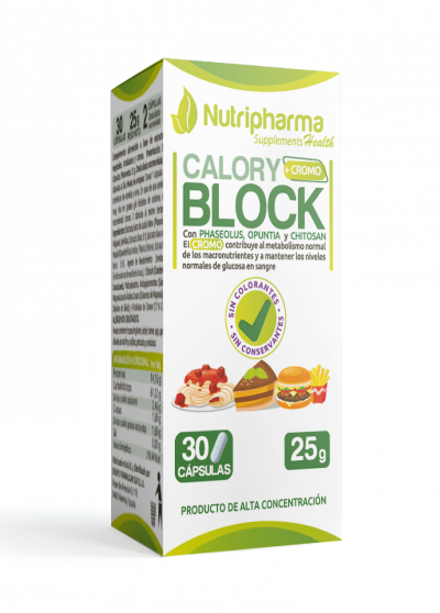 CALORY BLOCK – Bloqueador de Calorías para tus Excesos