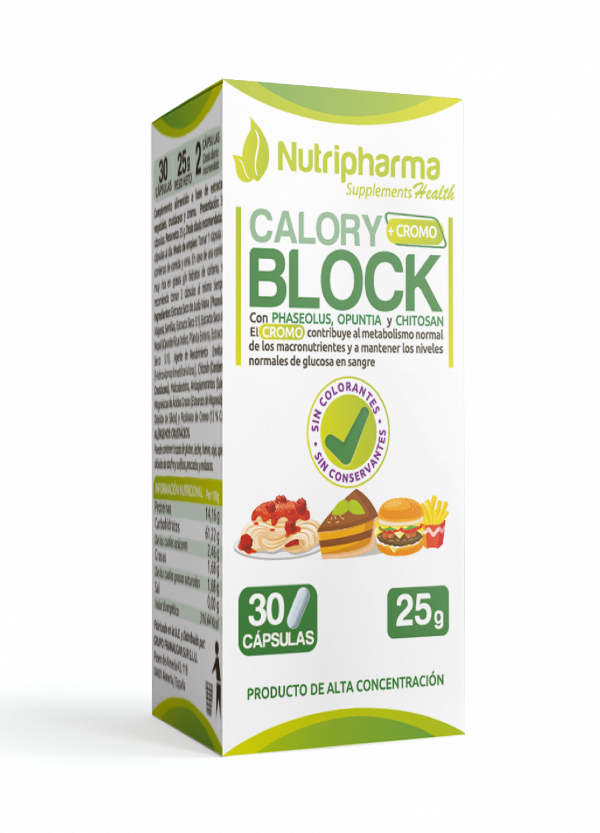 CALORY BLOCK - Bloqueador de Calorías para tus Excesos