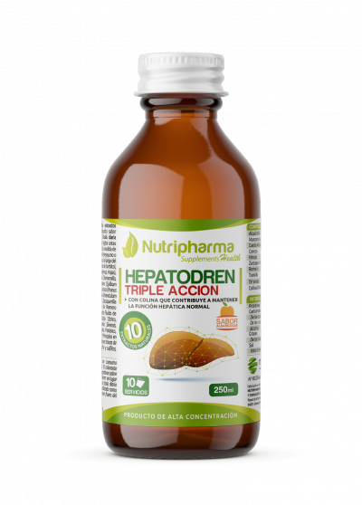 HEPATODREN TRIPLE ACCIÓN 250ml – Drenante Hepático, Gástrico e Intestinal