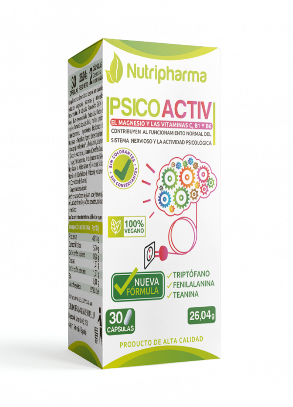 PSICOACTIVE 30 Cap - Aliado en Periodos de Ansiedad