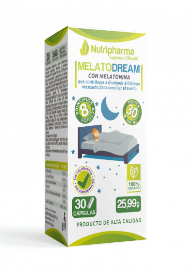 MELATODREAM – Para Conciliar Tu Sueño y Que Tu Descanso Sea Reparador