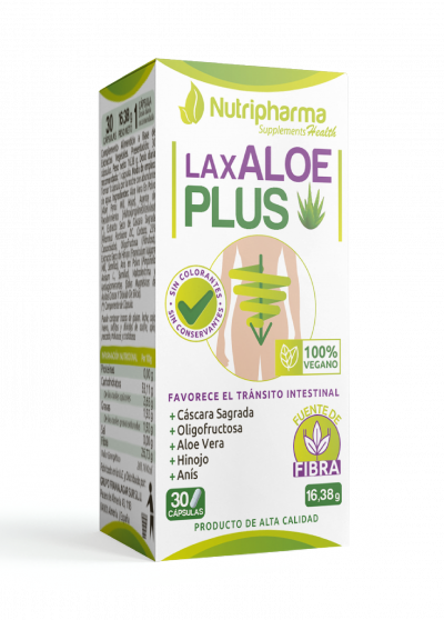 LAXALOE PLUS | 30 días | Combate el Estreñimiento de la Forma Más Natural y Efectiva