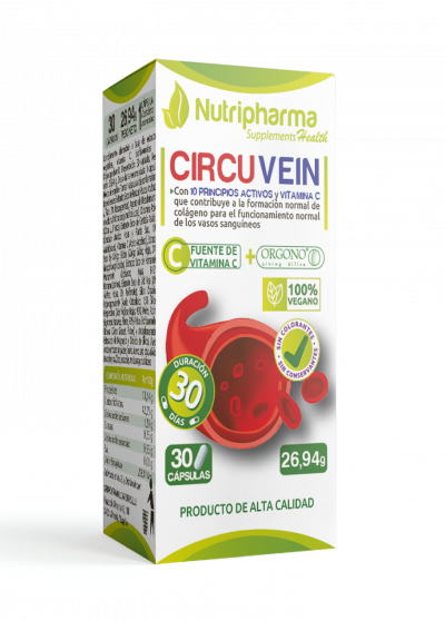 CIRCUVEIN | 30 días | Máxima Nutrición de Calidad Para Tus Articulaciones y Tu Piel