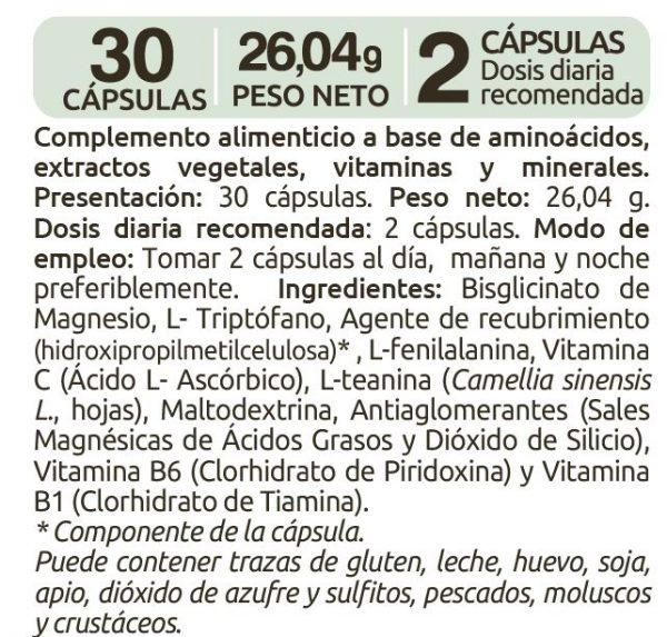 PSICOACTIVE 30 Cap - Aliado en Periodos de Ansiedad - Imagen 2